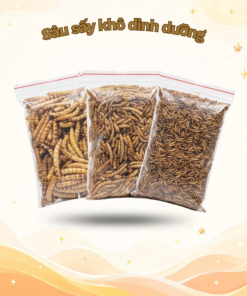 Sâu Sấy Khô Dinh Dưỡng Không Gia Vị Cho Hamster