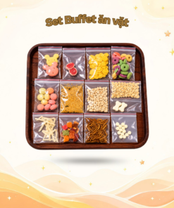 Set Buffet ăn vặt full topping dinh dưỡng cho Hamster