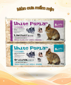Mùn Cưa Mềm Mịn Ít Bụi Cho Hamster Lót Chuồng Thấm Hút Giảm Mùi